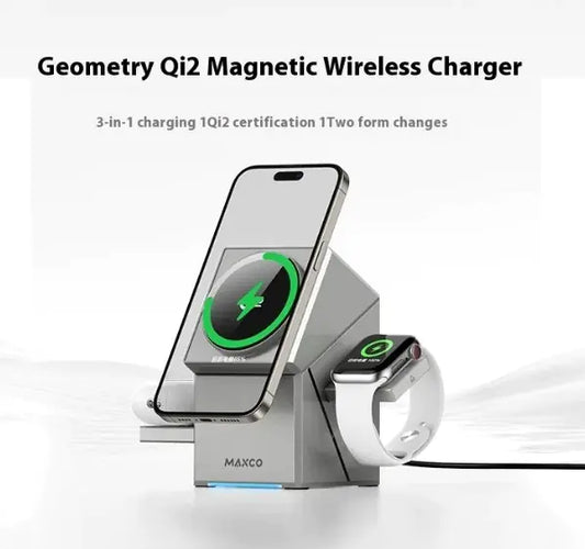 Magnetic Touch Rotating Wireless Charger